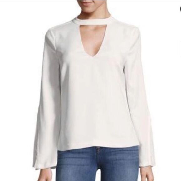 NWT Ramy Brook Morgan Top Small White - Picture 12 of 12